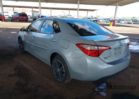 2015 Toyota Corolla S Plus из США, поврежденный, VIN 5YFBURHE9FP298001